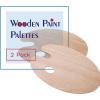 imageMr Pen Wooden Paint Palette 2 Pack Artist Palette Painting Palette Oil Paint Palette Wood Paint Palette Art Pallet for Painting Palettes Wood Paint Pallet Pallets for Painting Wood Palette