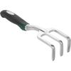 imageMr Pen Black Mini Hand Rake Hand Cultivator Garden Tool 3 Prong Garden Rake Manual Operation Metal Great for Weeding and Turning Soil