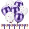Metallic Purple & Confetti