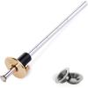 imageMr Pen Wheel Marking Gauge 2 Extra Blades Laser Engraved Graduations Solid Brass Face Adjustable
