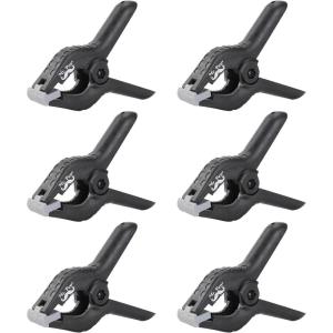imageMr Pen 6 Pack Spring Clamps 45 Inch Plastic Backdrop ampamp Woodworking Clamps Set