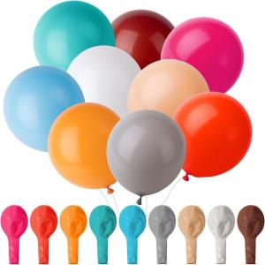 imageMr Pen Metallic Balloons 12 Inch 54 Pack Metallic Silver Balloons for Birthday PartyMatte
