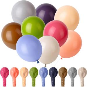 imageMr Pen Metallic Balloons 12 Inch 54 Pack Metallic Silver Balloons for Birthday PartyMorandi