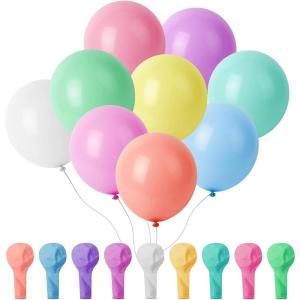imageMr Pen Metallic Balloons 12 Inch 54 Pack Metallic Silver Balloons for Birthday PartyPastel