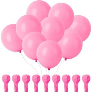 imageMr Pen Metallic Balloons 12 Inch 54 Pack Metallic Silver Balloons for Birthday PartyPink