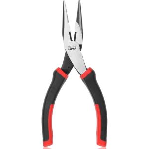 imageMr Pen Needle Nose Pliers 6 Inch Long Nose Pliers Needle Nose Pliers Tool Pliers Needle Nose Long Nose Pliers with Cutter Wire Wrapping Crafts Jewelry Making Supplies