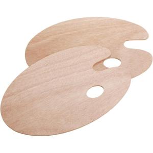 imageMr Pen Wooden Paint Palette 2 Pack Artist Palette Painting Palette Oil Paint Palette Wood Paint Palette Art Pallet for Painting Palettes Wood Paint Pallet Pallets for Painting Wood Palette