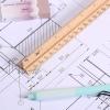 imageMr Pen Architectural Scale Ruler 12 Inch 2 Pack Wooden Architecture Ruler Scale Ruler for Blueprints Architect Ruler Imperial Scale Drafting Ruler Architect Ruler for Scale Drawing