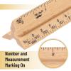 imageMr Pen Architectural Scale Ruler 12 Inch 2 Pack Wooden Architecture Ruler Scale Ruler for Blueprints Architect Ruler Imperial Scale Drafting Ruler Architect Ruler for Scale Drawing