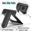 imageMr Pen Book Ends Black 4 Pack Heavy Duty Metal Bookends for Shelves Book Holders for Shelves Book Stoppers Book Holders Book Ends for Office Metal Bookends Book Ends to Hold Books