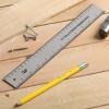 imageMr Pen Center Finding Ruler 1 Pack 12 Inch 30cm Stainless Steel Imperial ampamp Metric Measurements Zero Centering Ruler 12 Inch