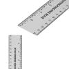 imageMr Pen Center Finding Ruler 1 Pack 12 Inch 30cm Stainless Steel Imperial ampamp Metric Measurements Zero Centering Ruler 12 Inch