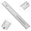 imageMr Pen Center Finding Ruler 1 Pack 12 Inch 30cm Stainless Steel Imperial ampamp Metric Measurements Zero Centering Ruler 12 Inch