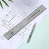 imageMr Pen Center Finding Ruler 1 Pack 12 Inch 30cm Stainless Steel Imperial ampamp Metric Measurements Zero Centering Ruler 12 Inch