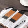 imageMr Pen Christian Faux Leather Bookmarks 2 Pack Bible Verse Religious Book Mark