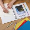 imageMr Pen Clear Sheet Protectors With 8 Tabs 2 Sets Plastic Dividers for 3 Ring Binder Insertable Index Page Divider Multicolor TabsCandy