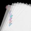 imageMr Pen Clear Sheet Protectors With 8 Tabs 2 Sets Plastic Dividers for 3 Ring Binder Insertable Index Page Divider Multicolor TabsMorandi