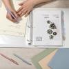 imageMr Pen Clear Sheet Protectors With 8 Tabs 2 Sets Plastic Dividers for 3 Ring Binder Insertable Index Page Divider Multicolor TabsMorandi