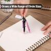 imageMr Pen Compass  Math ampamp Drafting Tool for Geometry ampamp Circle Drawing