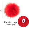 imageMr Pen Faux Fur Pom Pom 20 Pack 4 Inch 14 Colors Fluffy Pom Pom with Elastic Loop Pom Poms for Hats Fluffy Hat Pom Poms Pompoms for Hat Knitting Faux Fur Pom Poms for Hats