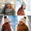 imageMr Pen Faux Fur Pom Pom 20 Pack 4 Inch 14 Colors Fluffy Pom Pom with Elastic Loop Pom Poms for Hats Fluffy Hat Pom Poms Pompoms for Hat Knitting Faux Fur Pom Poms for Hats