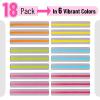 imageMr Pen Guided Reading Strips 18 Pack Highlighter Strips Bookmarks for Kids Highlight Strips for Books Reading Trackers for Kids Highlighter Strips for Reading Book Highlighter StripsVibrant