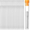 imageMr Pen Hand Sewing Needles  50pcs 235quot Large Eye Embroidery NeedlesSilver
