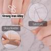 imageMr Pen Hand Sewing Needles  50pcs 235quot Large Eye Embroidery NeedlesSilver in Aluminium Storage Tube