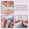 imageMr Pen Hand Sewing Needles  50pcs 235quot Large Eye Embroidery NeedlesSilver in Metal Tin