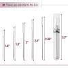 imageMr Pen Hand Sewing Needles  50pcs 235quot Large Eye Embroidery NeedlesSilver in Plastic Storage Tube