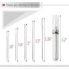 imageMr Pen Hand Sewing Needles  50pcs 235quot Large Eye Embroidery NeedlesSilver in Plastic Storage Tube