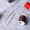 imageMr Pen Hand Sewing Needles  50pcs 235quot Large Eye Embroidery NeedlesSilver in Plastic Storage Tube