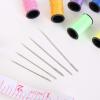 imageMr Pen Hand Sewing Needles  50pcs 235quot Large Eye Embroidery NeedlesSilver in Plastic Storage Tube