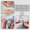 imageMr Pen Hand Sewing Needles  50pcs 235quot Large Eye Embroidery NeedlesSilver in Plastic Storage Tube
