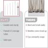 imageMr Pen Hand Sewing Needles  50pcs 235quot Large Eye Embroidery NeedlesSilver in Plastic Storage Tube