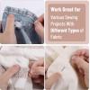 imageMr Pen Hand Sewing Needles  50pcs 235quot Large Eye Embroidery NeedlesSilver in Wooden Storage Tube
