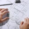 imageMr Pen House Plan Interior Design and Furniture Templates Drafting Tools and Ruler Shapes for Architecture  Set of 3