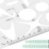 imageMr Pen House Plan Interior Design and Furniture Templates Drafting Tools and Ruler Shapes for Architecture  Set of 3