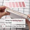 imageMr Pen Magnetic Bookmarks 12 Pack Pastel Colors Magnetic Book Marks Bookmarks for Women Men Kids Magnetic Bookmark Magnet Bookmark Clips Book Marker Paper Bookmarks Bookmark MagneticBoho Pink