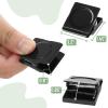 imageMr Pen Magnetic Clips 8 Pack Silver 12 Inch Metal Clips Refrigerator MagnetsBlack