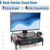 imageMr Pen Metal Mesh Monitor Stand With Drawer Computer Stand for Desk With Storage Desktop Riser
