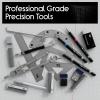imageMr Pen Professional Geometry Set 17 pcs Silver Geometry Kit for Artists Metal Rulers and Compasses Mechanical Pencil Set Drafting Tools ampamp Drafting kits