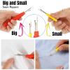imageMr Pen Seam Ripper Kit 7 pcs Seam Ripper Pack 4 Seam Rippers with 2 Thread Snips and 1 Sliding Gauge Seam Rippers for Sewing Sewing Tools Thread Cutter Seam Ripper and Thread Remover