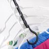 imageMr Pen Space Saving Hangers for Clothes 8 Pack Boho Colors Space Saver Hangers Shirt Hangers Space Saving Clothes Hanger Organizer Hanger Space Saver Multi Hanger Magic HangersA Black