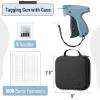 imageMr Pen Tagging Gun 5 Needles 1000 Black and 1000 White 2quot Barbs Fasteners Red ampamp White Tagging Gun for Clothing Tag Gun for Clothes Tag Gun Price Tag Gun Pricing Gun Tag Attacher GunsBlue  Black