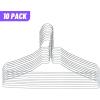 imageMr Pen Wire Hangers 10 Pack Gold Metal Hangers for Clothes Wire Clothes Hangers Metal Coat Hangers Wire Coat Hangers Hangers Metal Clothes Hanger Wire HangerSilver