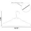 imageMr Pen Wire Hangers 10 Pack Gold Metal Hangers for Clothes Wire Clothes Hangers Metal Coat Hangers Wire Coat Hangers Hangers Metal Clothes Hanger Wire HangerSilver