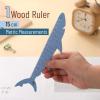 imageMr Pen Wooden Ruler 15cm Tiger Wood Ruler Centimeter Ruler mm Ruler Standard Ruler Small Ruler for School Standard Metric Ruler Mini Ruler for School Rulers for Kids Ruler Wooden RulersShark