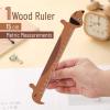 imageMr Pen Wooden Ruler 15cm Tiger Wood Ruler Centimeter Ruler mm Ruler Standard Ruler Small Ruler for School Standard Metric Ruler Mini Ruler for School Rulers for Kids Ruler Wooden RulersSausage Dog