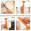 imageMr Pen Wooden Ruler 15cm Tiger Wood Ruler Centimeter Ruler mm Ruler Standard Ruler Small Ruler for School Standard Metric Ruler Mini Ruler for School Rulers for Kids Ruler Wooden RulersTiger